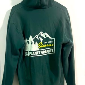 Planet granite climbing gym hoodie